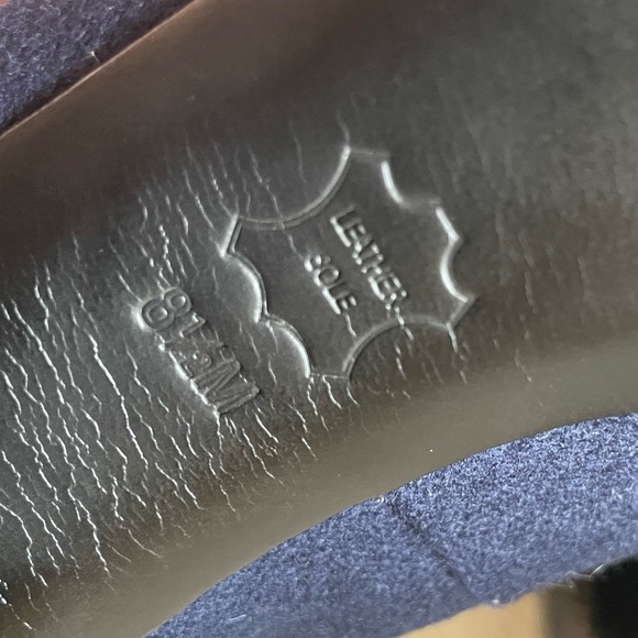 Tory Burch blue heels - Picture 5 of 11